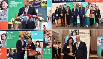 ฯพณฯนายกรัฐมนตรีนิวซีแลนด์ เป็นประธานมอบรางวัลงาน “New Zealand Alumni Networking”- สายสัมพันธ์ศิษย์เก่านิวซีแลนด์ในประเทศไทย” ในโอกาสเดินทางมาเยือนประเทศไทยอย่างเป็นทางการ